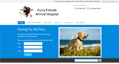 Desktop Screenshot of furryfriendsanimalhospital.com